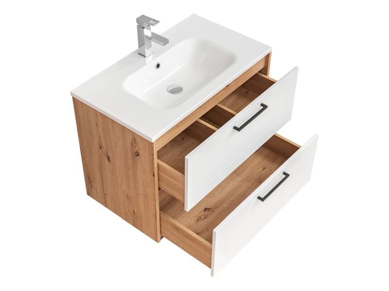 Skrinka do kúpeľne 821 artisan oak/white