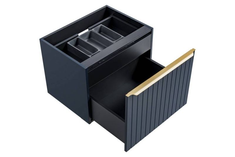 Skrinka do kúpeľne 82-80-C-2S modrý indigo