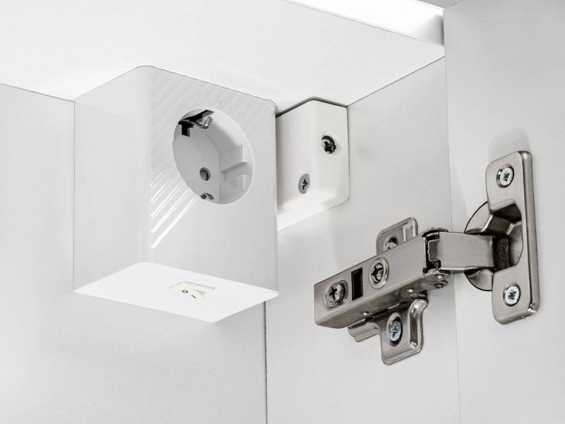 Skrinka do kúpeľne 80-00-B-2D biela/biela