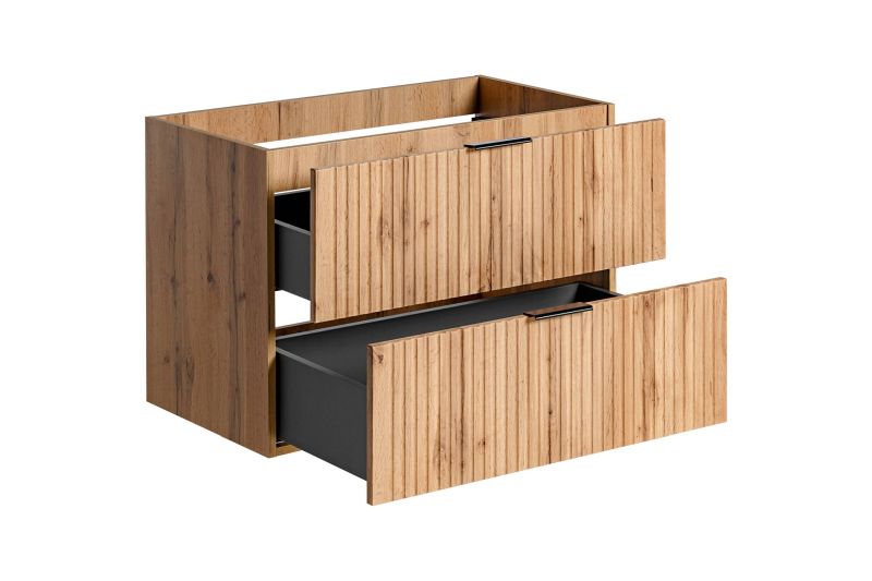 Skrinka do kúpeľne 82-80-B-2S dub wotan