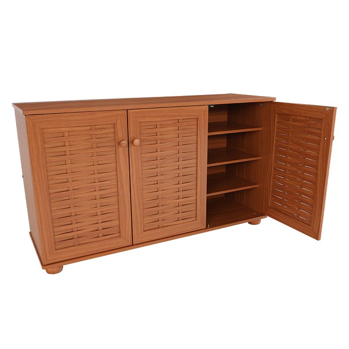 Botník trojdverový, MDF laminovaná, americká čerešňa