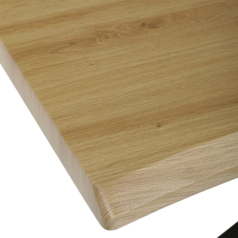 Stôl jedálenský 180x90, MDF doska dekor divoký dub, noha v tvare hviezdy