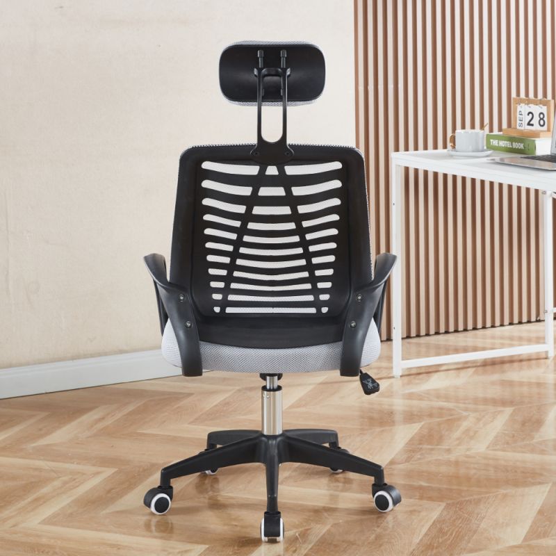 Moderné kancelárske kreslo, sivá-čierna