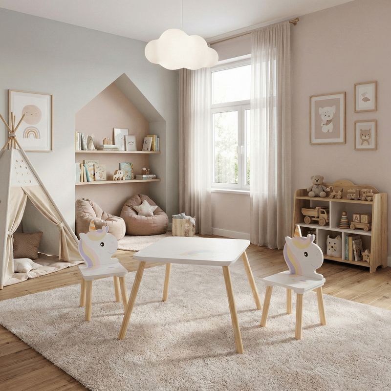 Detský set 1+2, motív jednorožec