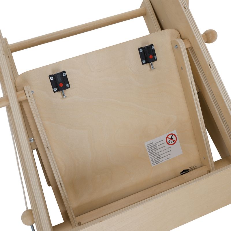 Montessori skladacia učiaca veža, prírodná