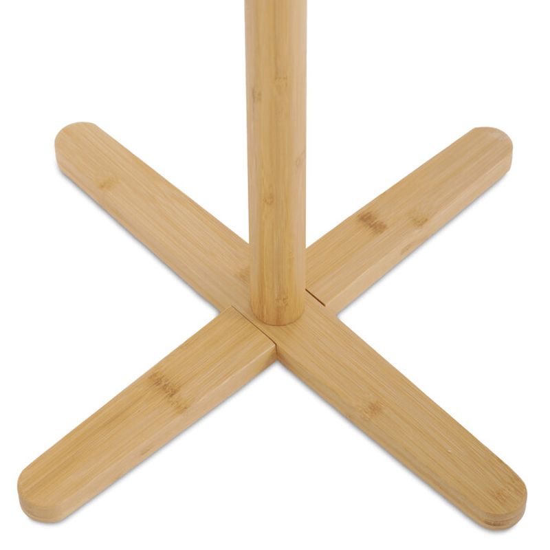 Stojanový vešiak – prírodný bambus