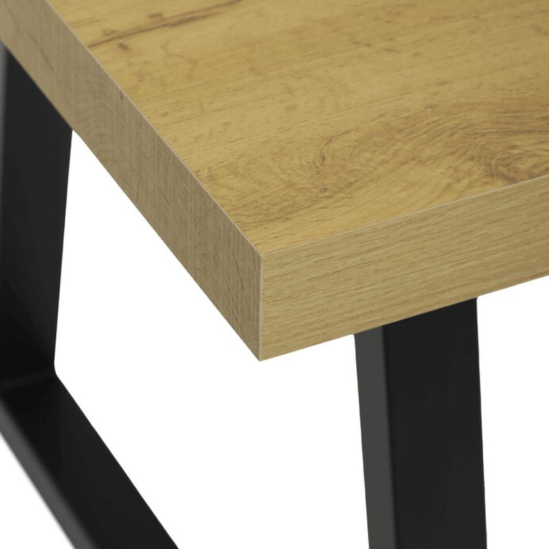 Jedálenský stôl rozkladací, 160-240 cm, dub