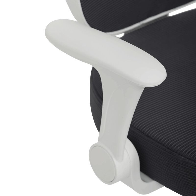 Detská stolička, výškovo nastaviteľná, sivá sieťovina