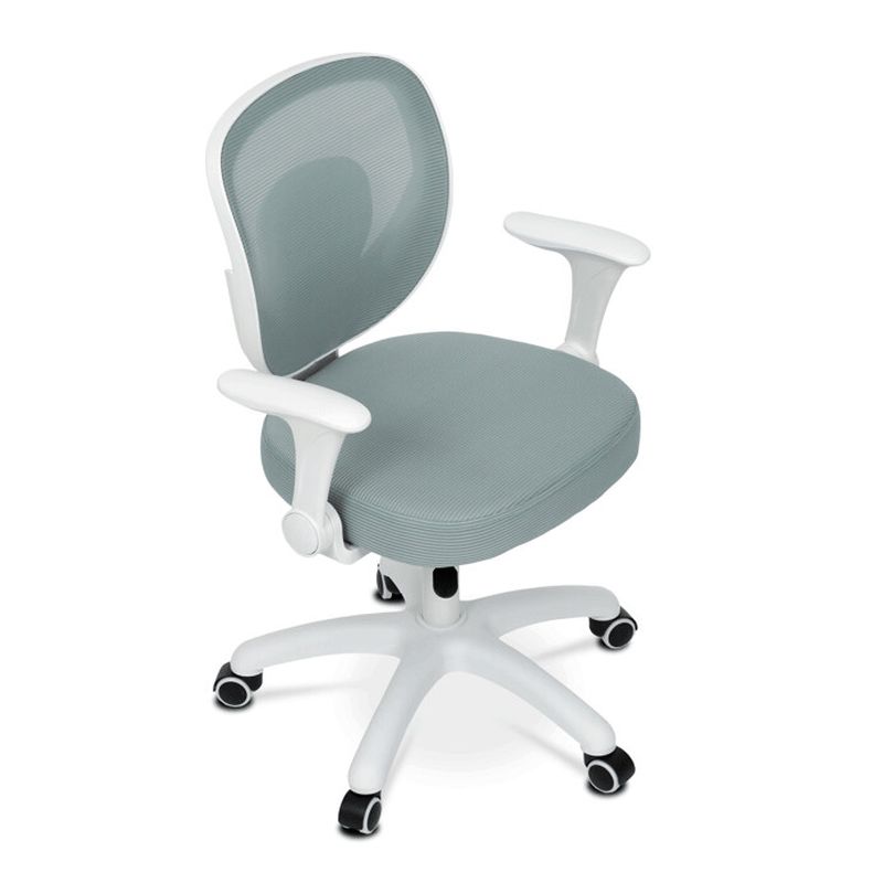 Detská stolička, výškovo nastaviteľná, zelená sieťovina