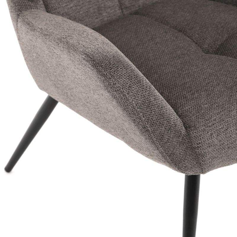 Kreslo ušiak v sivom prevedení