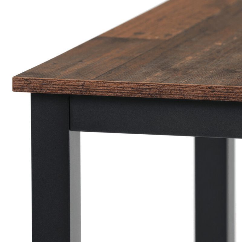 Moderný jedálenský set AUTRON v dekore staré drevo