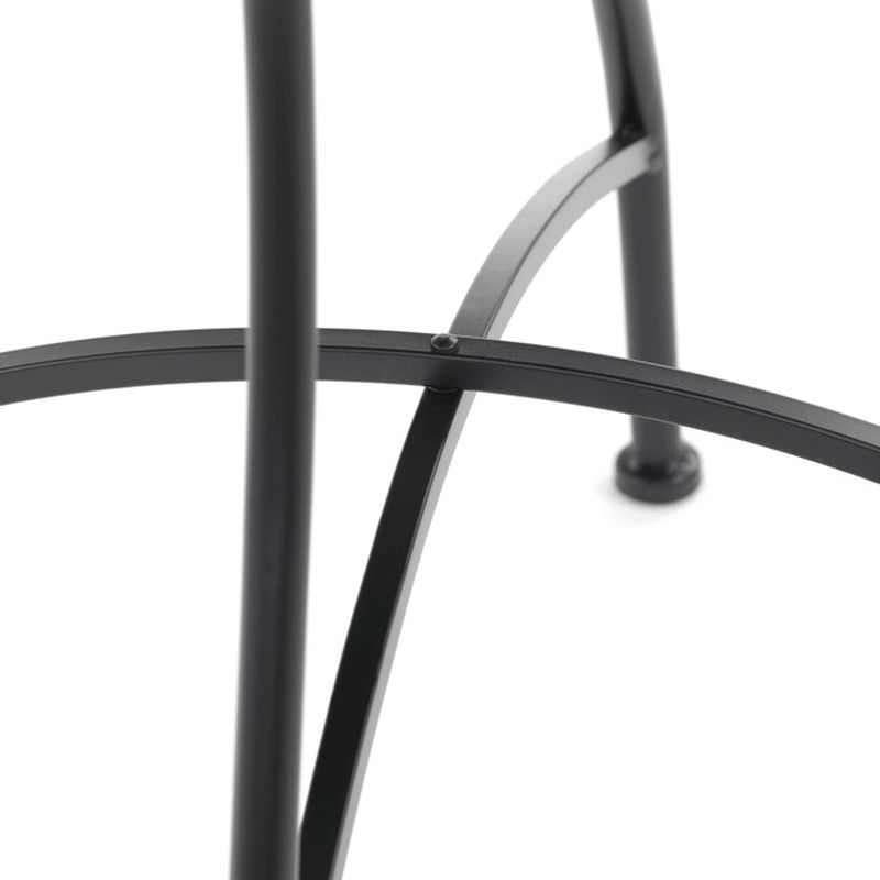 Záhradný set 1+2, keramická mozaika, čierny