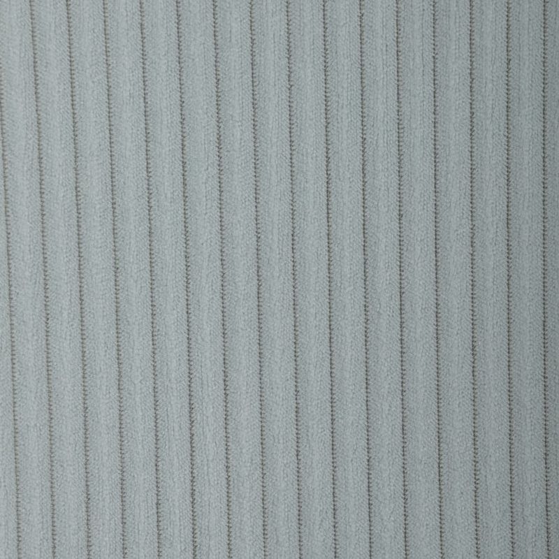 Jedálenská stolička modrá s menčestrovou látkou a čiernymi kovovými nohami