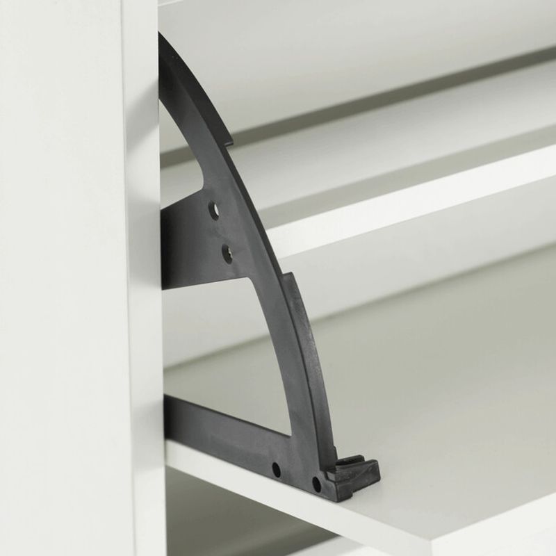 Botník so štyrmi priehradkami, biely