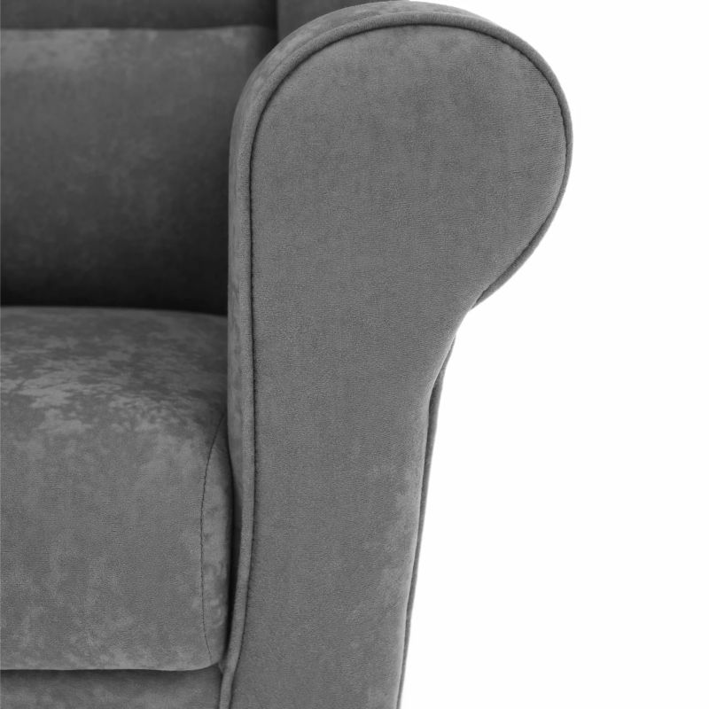 Dizajnový ušiak, látka sivá