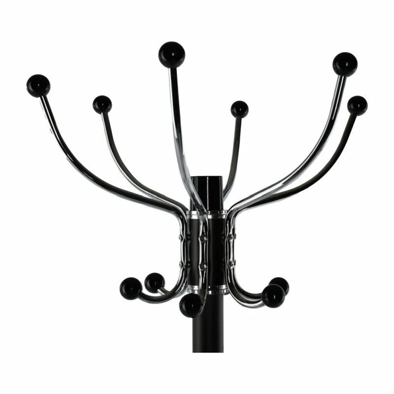 Stojanový vešiak, čierny