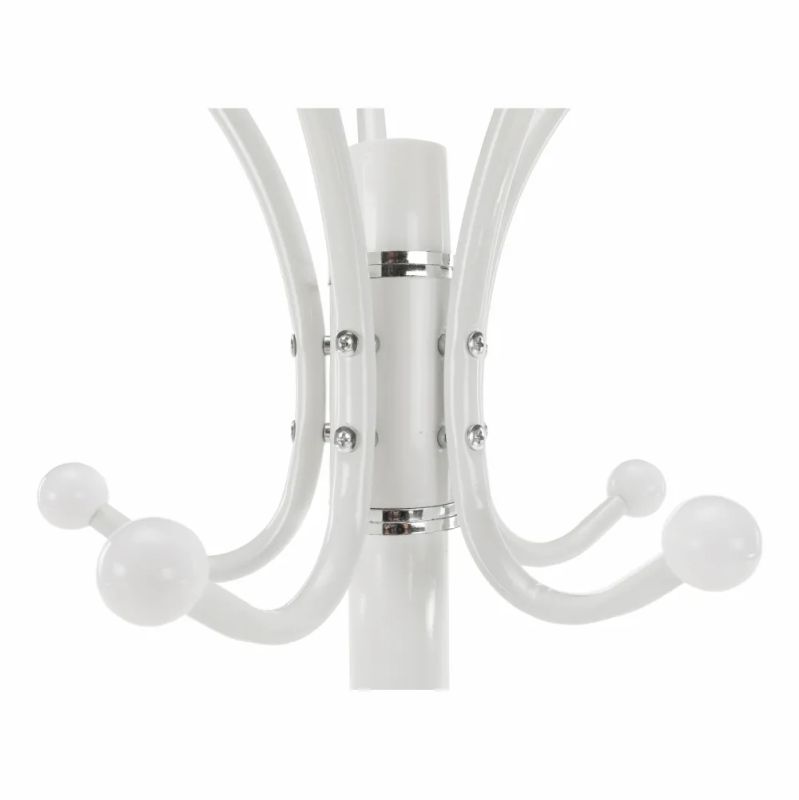 Moderný a štýlový biely vešiak