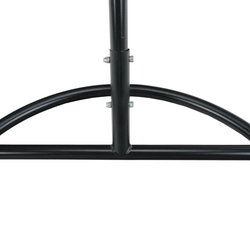 Stojan na závesné hojdacie kreslo čierny