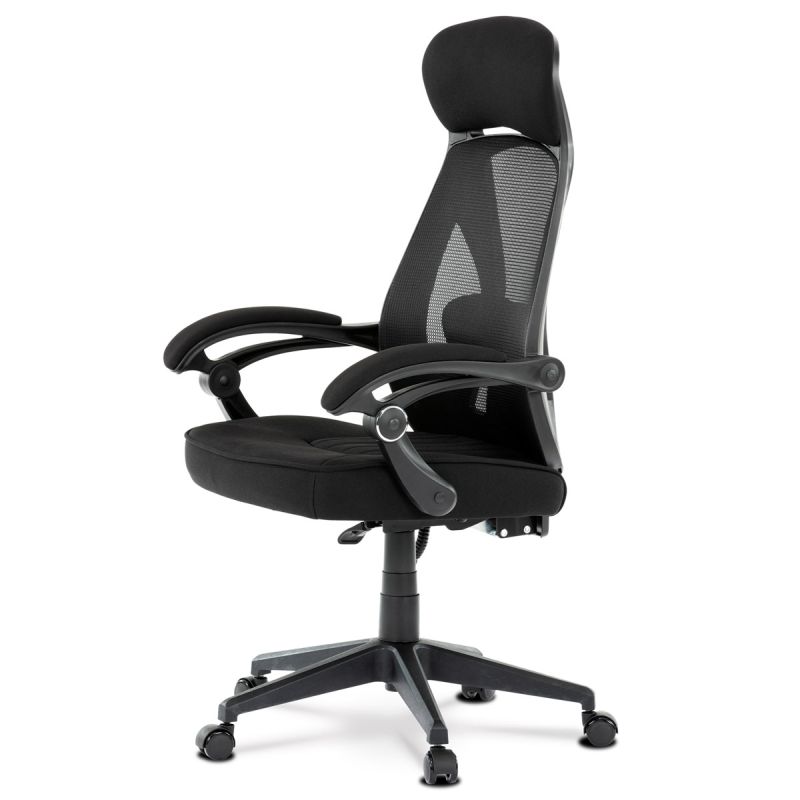 Moderné designové kreslo v čiernom prevedení