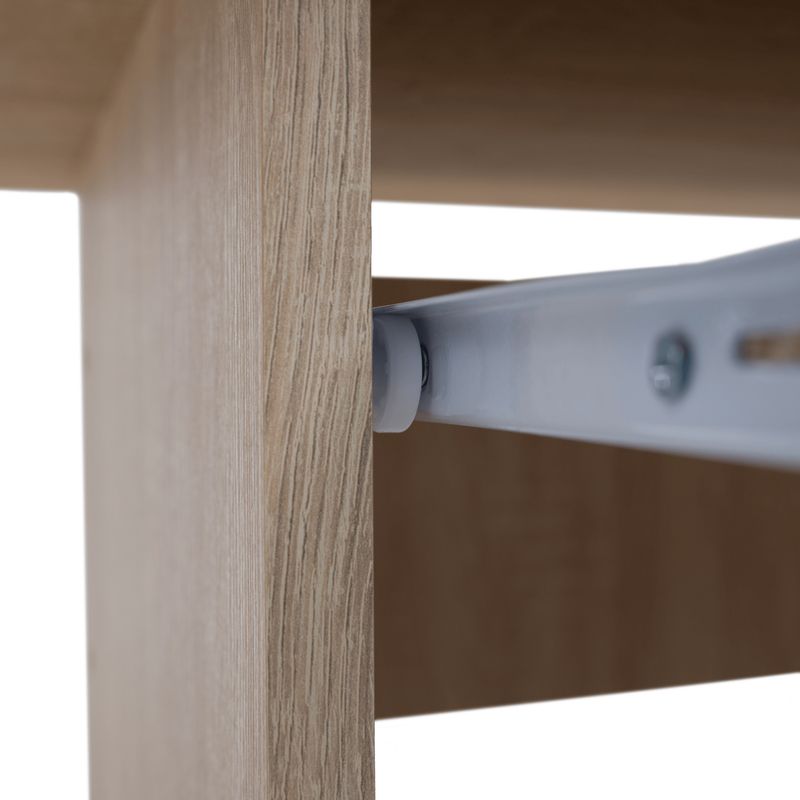 Malý PC stôl vo farebnom prevedení dub sonoma