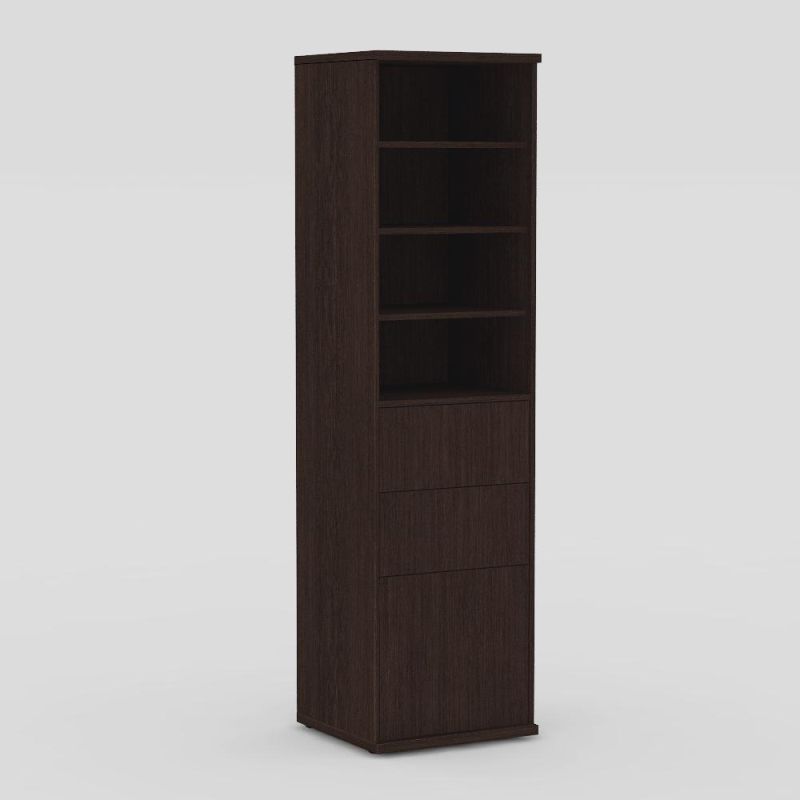 Jednodielna skriňa zásuvková s policami - viac farebných prevedení