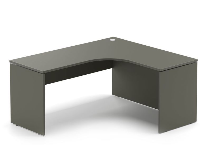 Moderný kancelársky stôl SRD-1600, rohový, PRAVÝ - viac farebných prevedení