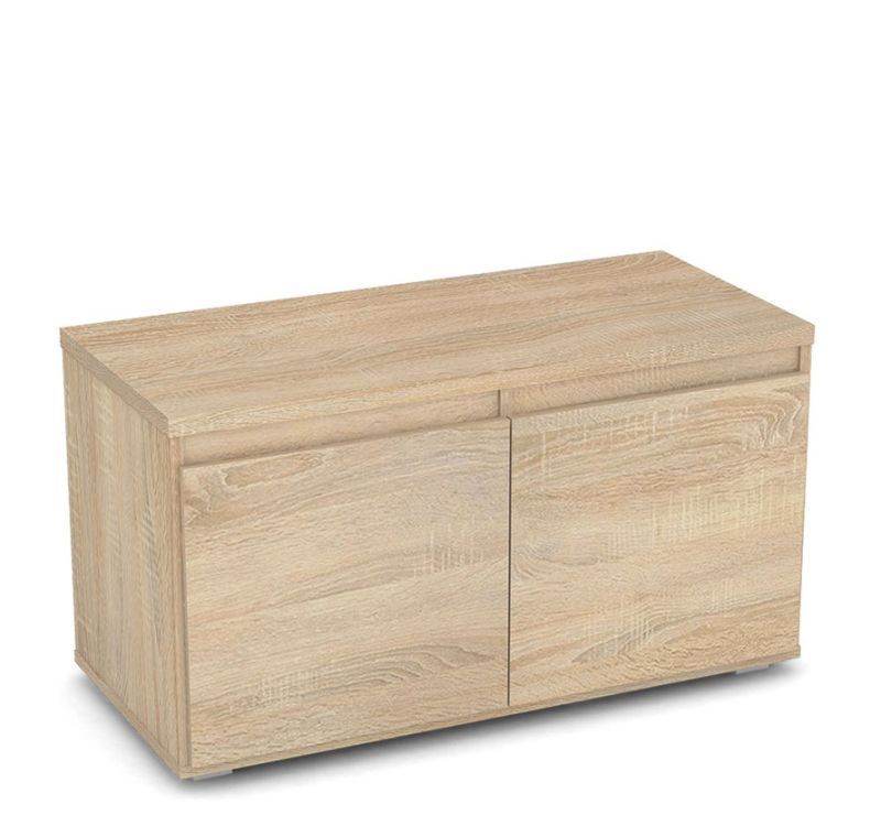 Komoda 2-zásuvková nízka - viac farebných prevedení