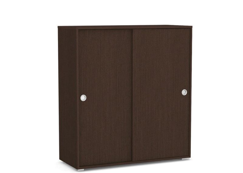 Moderná široká, nízka a plytká komoda 2-dverová - viac farebných prevedení