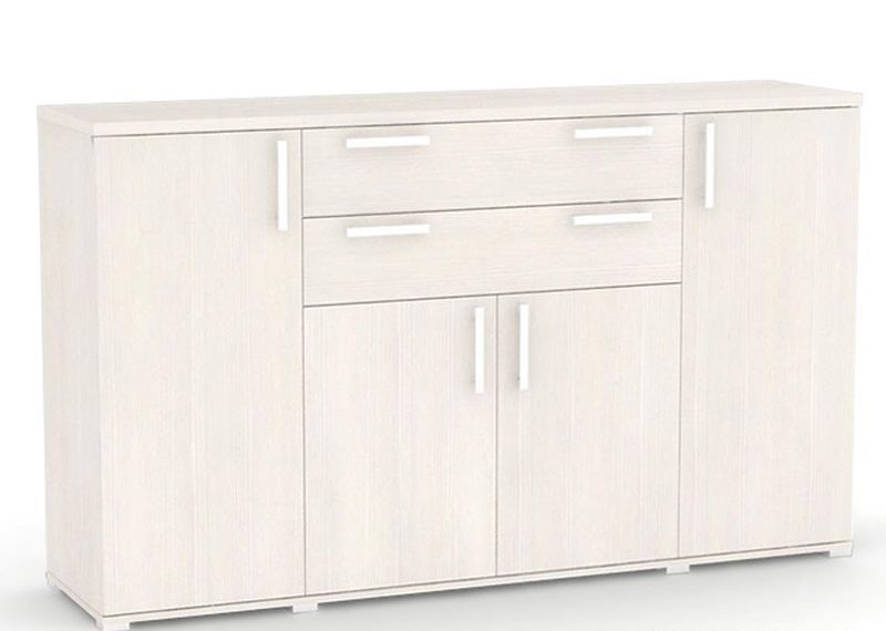 Štýlová komoda, 4x dvierka a 2x zásuvka - viac farebných prevedení