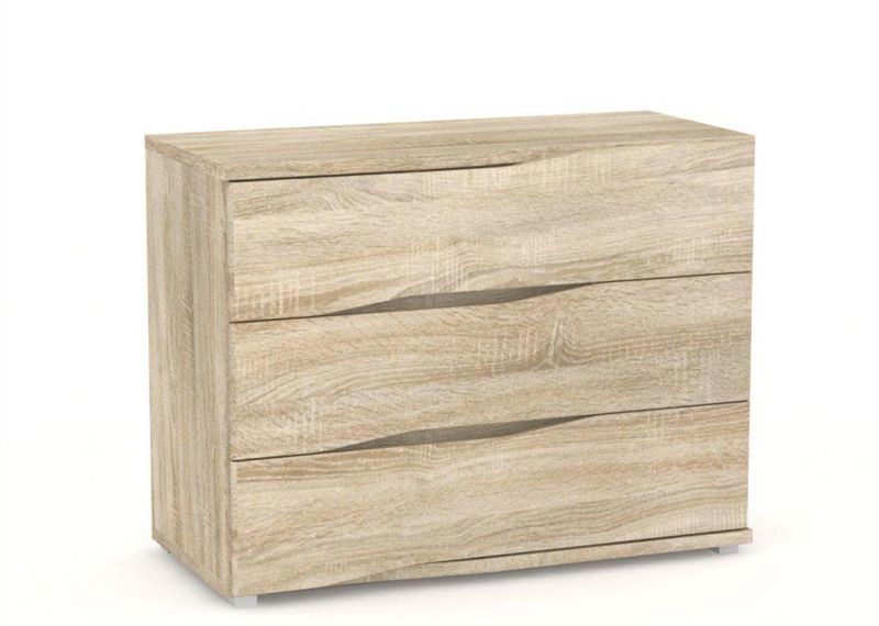 Luxusná komoda, 3x zásuvka - viac farebných prevedení