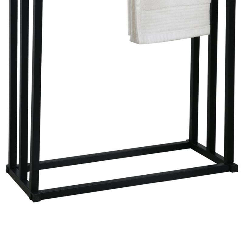 Stojan na uteráky, čierny