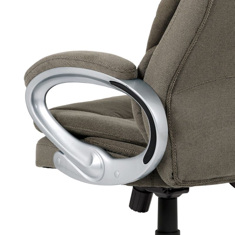 Elegantné kancelárske kreslo sivohnedej farby