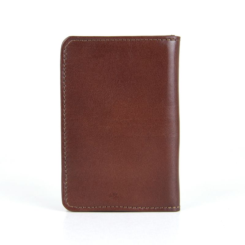 Kožené púzdro na karty a doklady 8205 v hnedej farbe