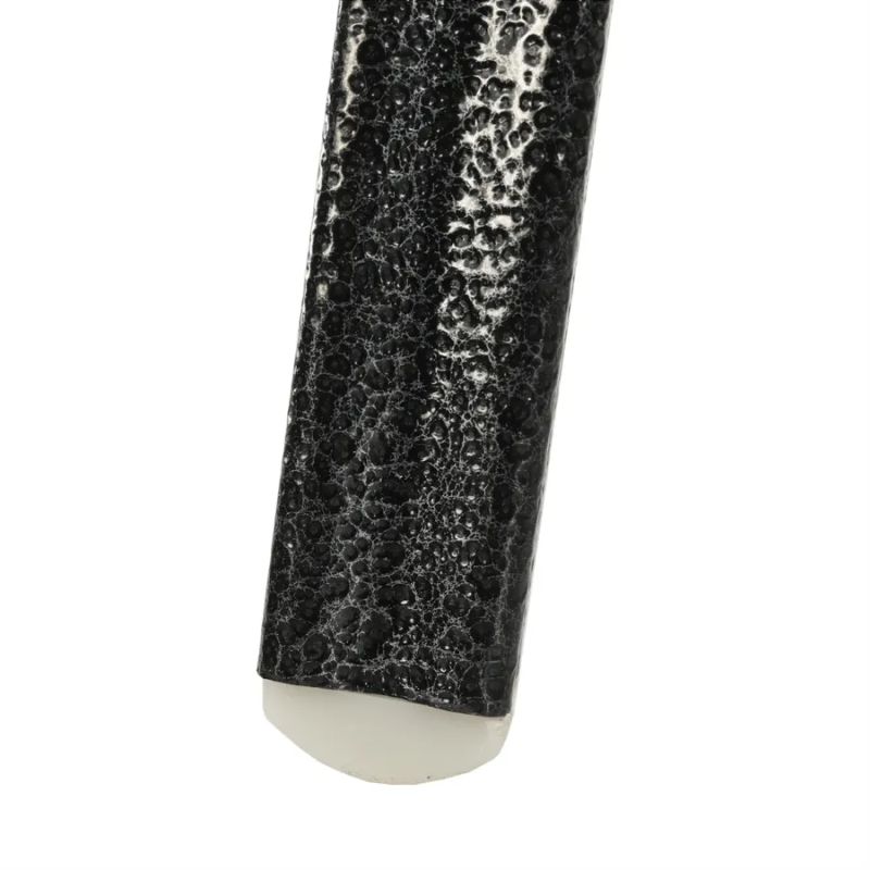 Konferenčná stohovateľná stolička čierna/tmavosivý rám