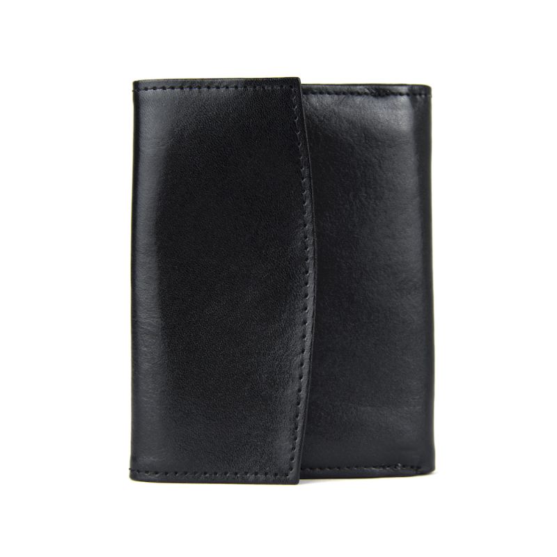 Kožená unisex peňaženka 8287/2 v čiernej farbe