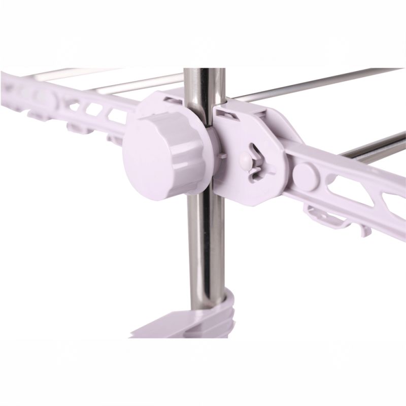 Sušiak na bielizeň svetlofialový