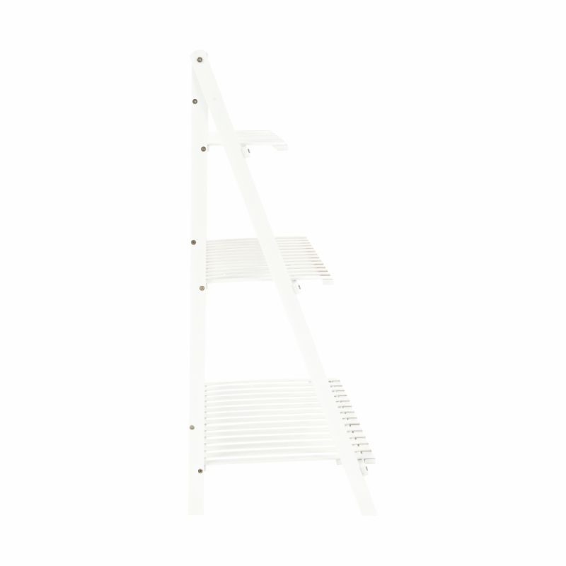 Skladací regál, biely, TYP 1