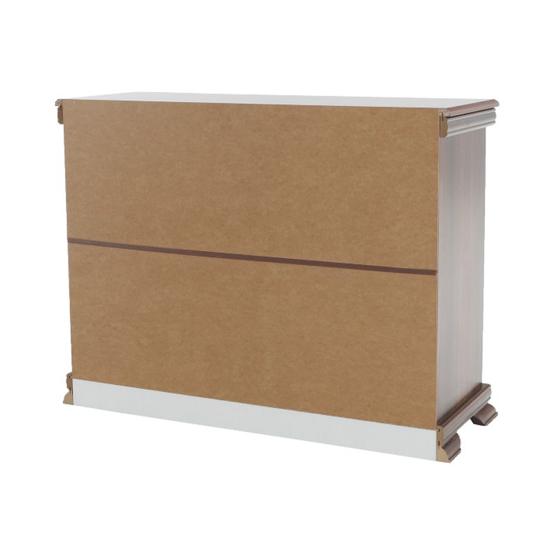 Komoda KK3, dvojdverová, štvorzásuvková, samoa king