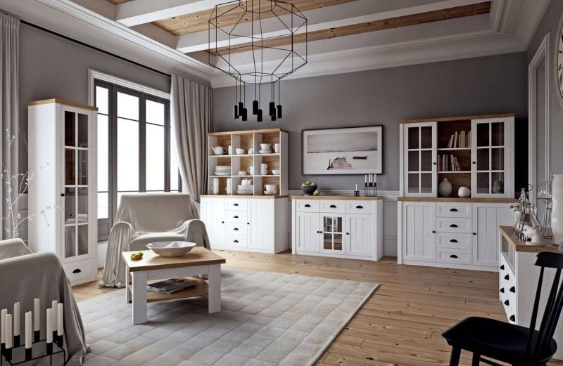 Regál R3 sosna andersen-lefkas Ciemny