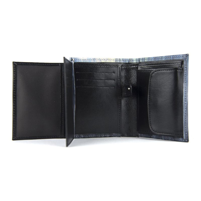 Ručne maľovaná kožená peňaženka 8560 s motívom Mafiána