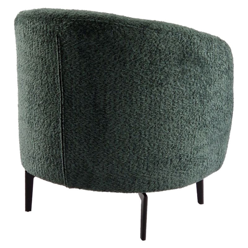 Celočalúnené kreslo v zelenom farebnom prevedení