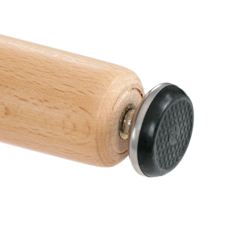 Štvorcový jedálenský stôl s bielou MDF doskou 80x80