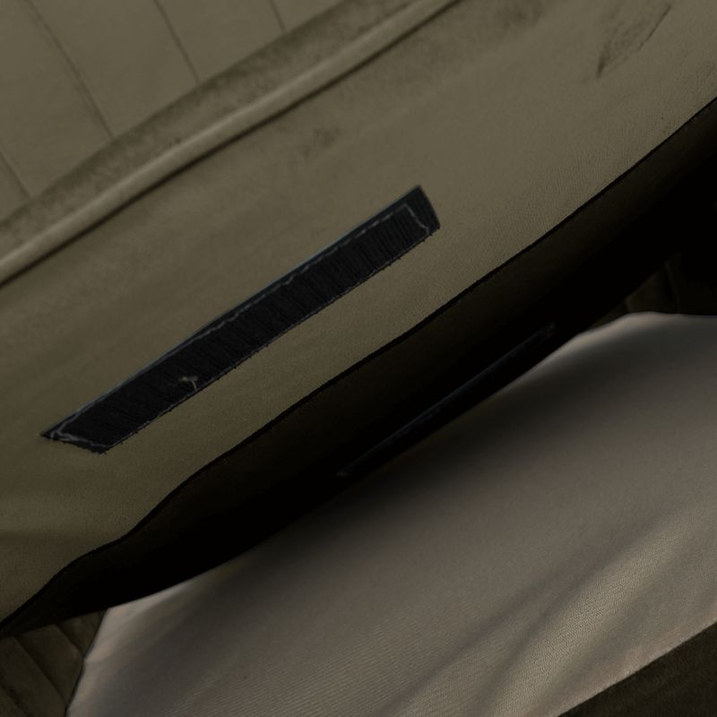 Štýlové a pohodlné kancelárske kreslo, sivohnedá Taupe Velvet látka