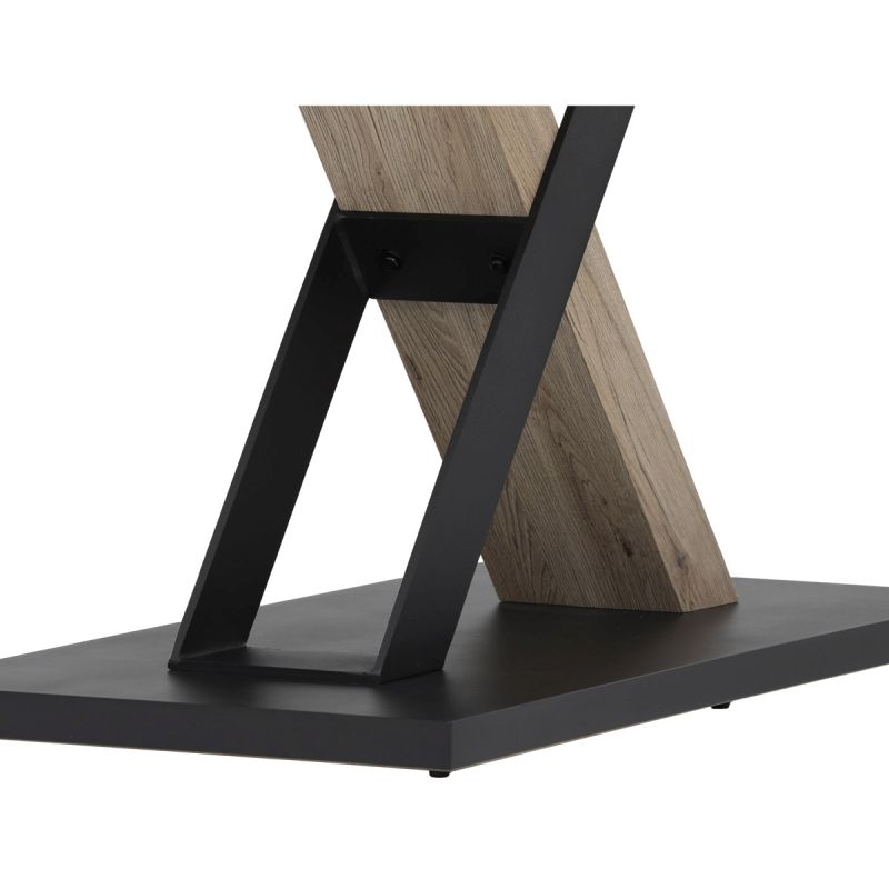 Stôl jedálenský 160x90cm, MDF, 3D dekor dub san remo