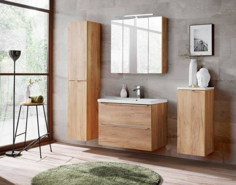 Kúpeľňová skrinka 811 dub craft