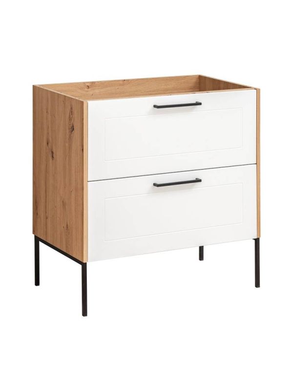 Skrinka do kúpeľne 821 artisan oak/white