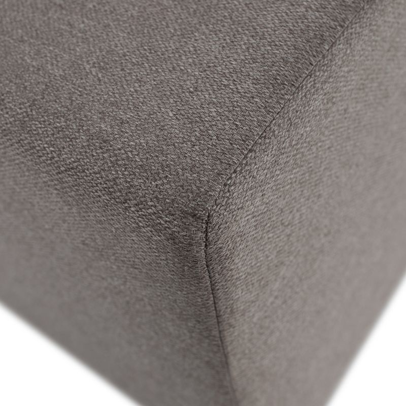 Praktický taburet, látka Twist sivobéžová Taupe