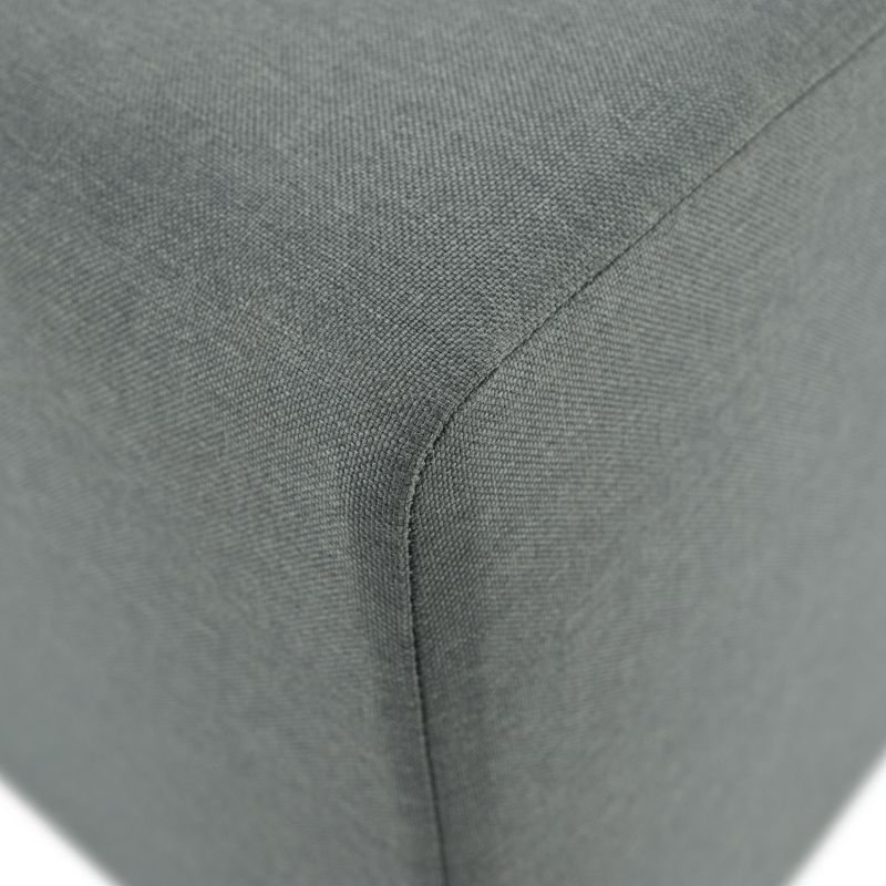 Praktický taburet, látka Savana zelená