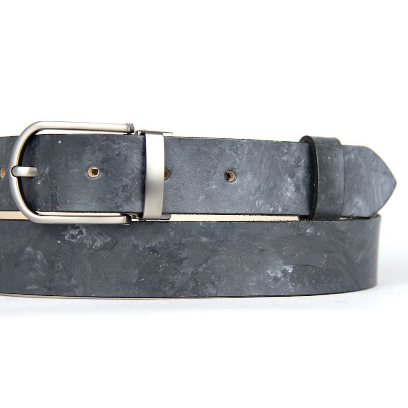 Ručne maľovaný kožený opasok, 134cm, Limitovaná edícia 04