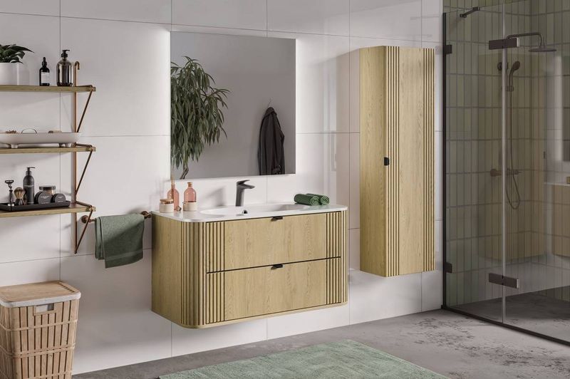 Kúpeľňová doska 89-120-46M, dub cremona